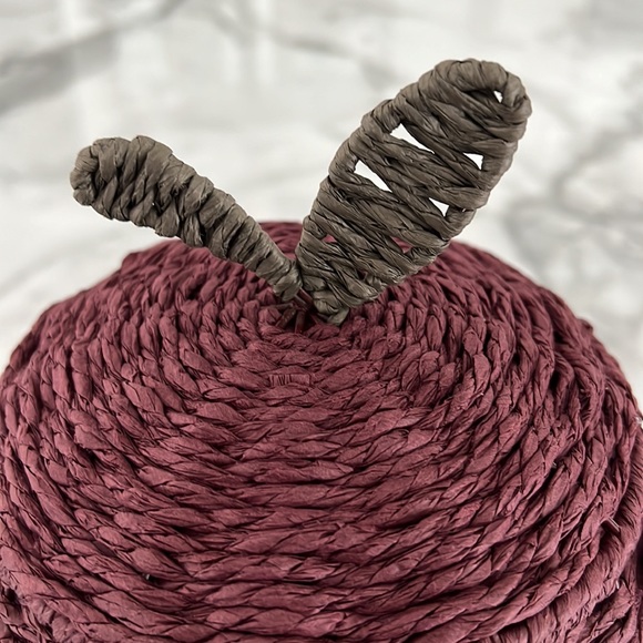 Target 2023 - NWT - Pumkin & Apple Baskets with Removable Tops - Picture 9 of 14